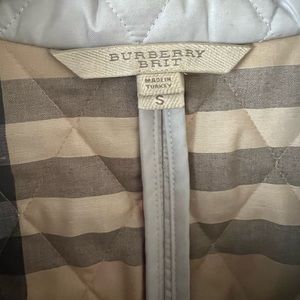Burberry Brit Jacket. Size Small. Great condition! Only worn a few times.